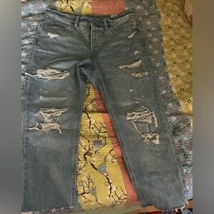 Old Navy High-Rise Sky-Hi Straight Jeans